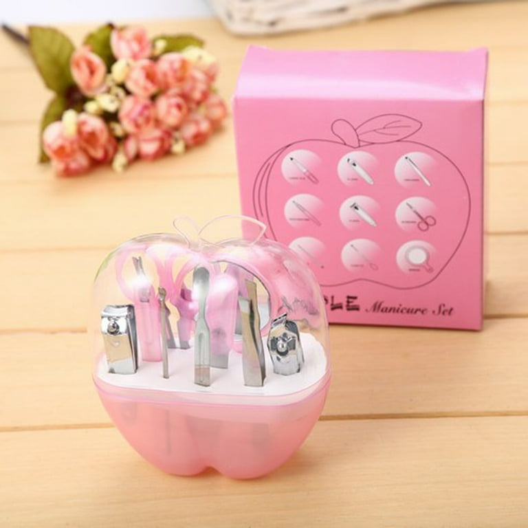 Manicure set – stainless steel tools close-up – BeautiVox Pakistan