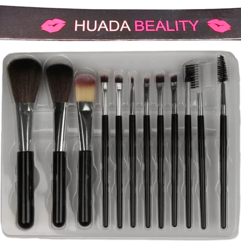 12 Piece Makeup Brush Set Pakistan – Complete Makeup Kit – BeautiVox Pakistan