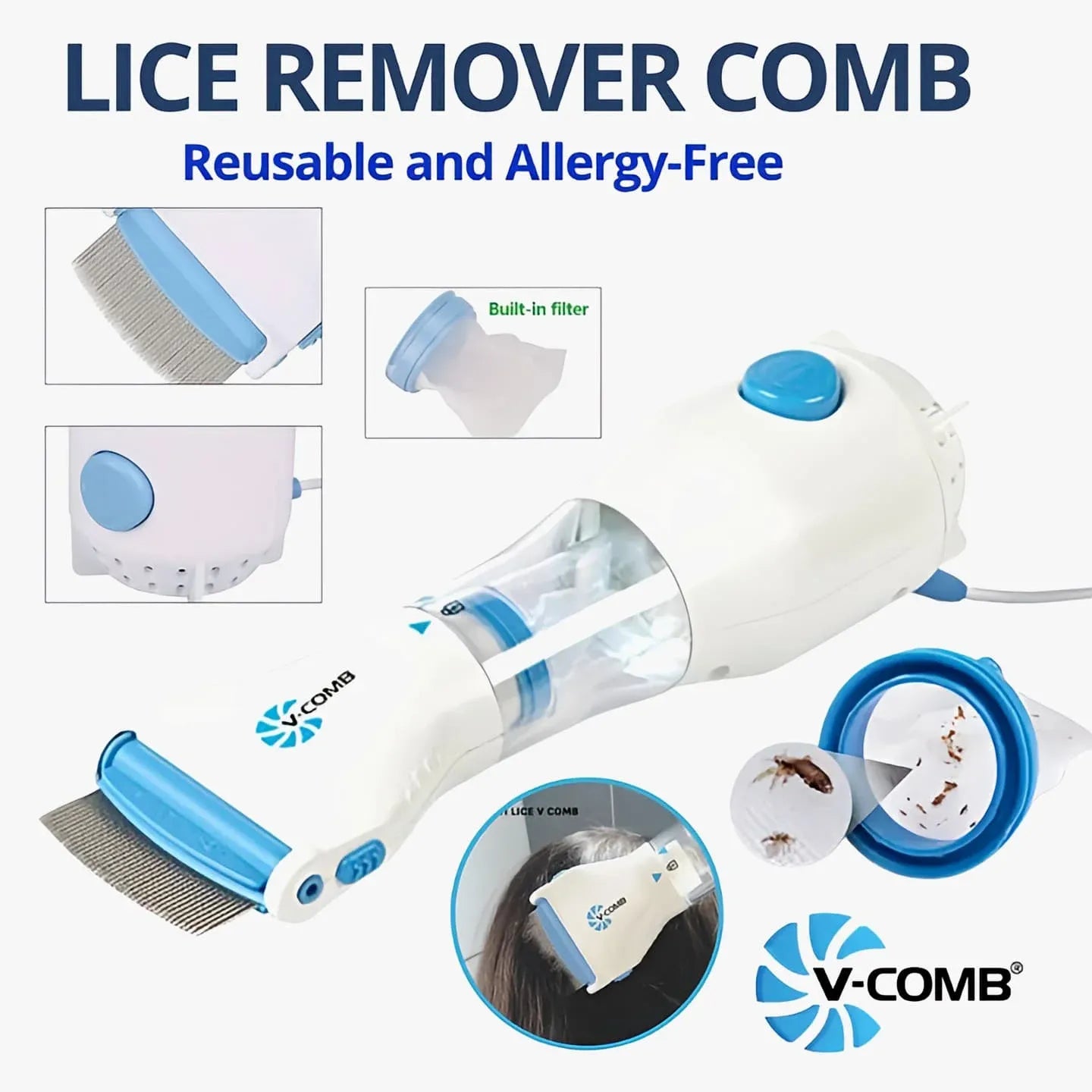 Electronic Lice Comb