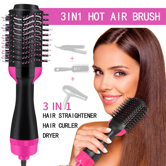 3 in 1 hot air brush original packaging hair dryer brush Pakistan – BeautiVox COD