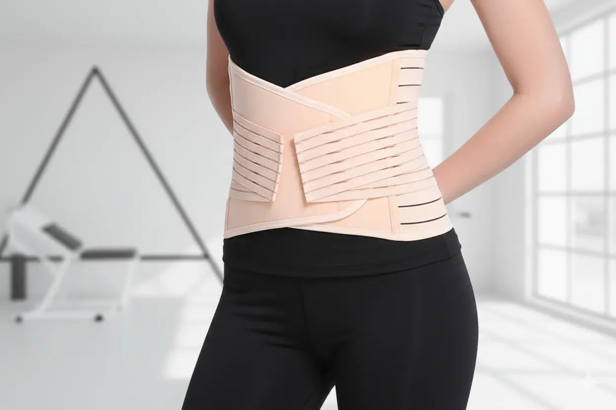 Magic Belly Slimming Belt for Women – Body Shaper & Postpartum Recovery Waist Trainer | Free Size Up to 45" | Pakistan COD BeautiVox