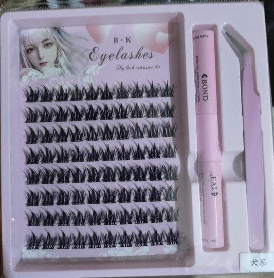 Eyelash extension set Pakistan – complete DIY professional lash kit – BeautiVox Pakistan