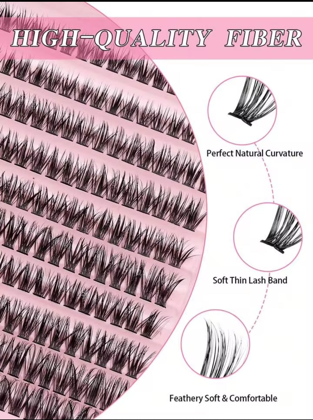 Eyelash extension set lash fans glue tweezers close up detail DIY kit – BeautiVox Pakistan