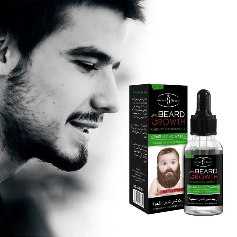 Men Beard Oil – Fuller Beard Growth Results – BeautiVox Pakistan