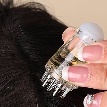 Hair oil applicator bottle price in Pakistan – Comb root applicator bottle – BeautiVox Pakistan
