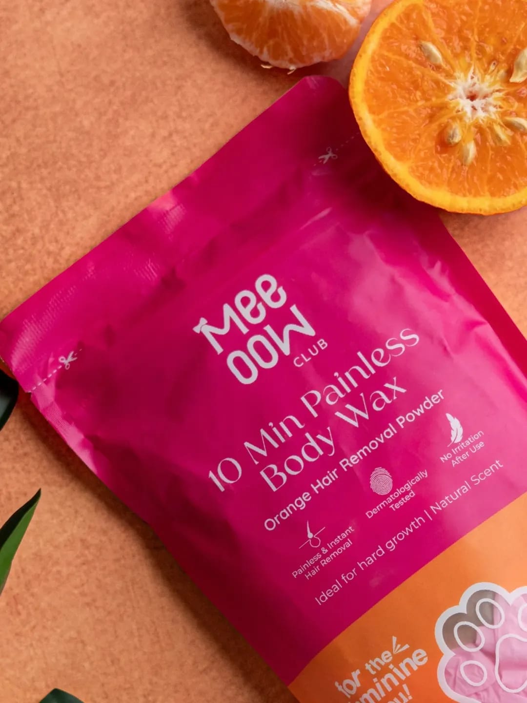 Hair removal powder for women – herbal powder texture close-up – BeautiVox Pakistan