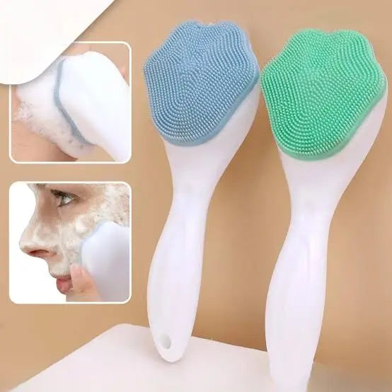 Silicone Bath Brush Set 3-in-1 – Shower & Face Cleansing Brush | Free Delivery Pakistan BeautiVox