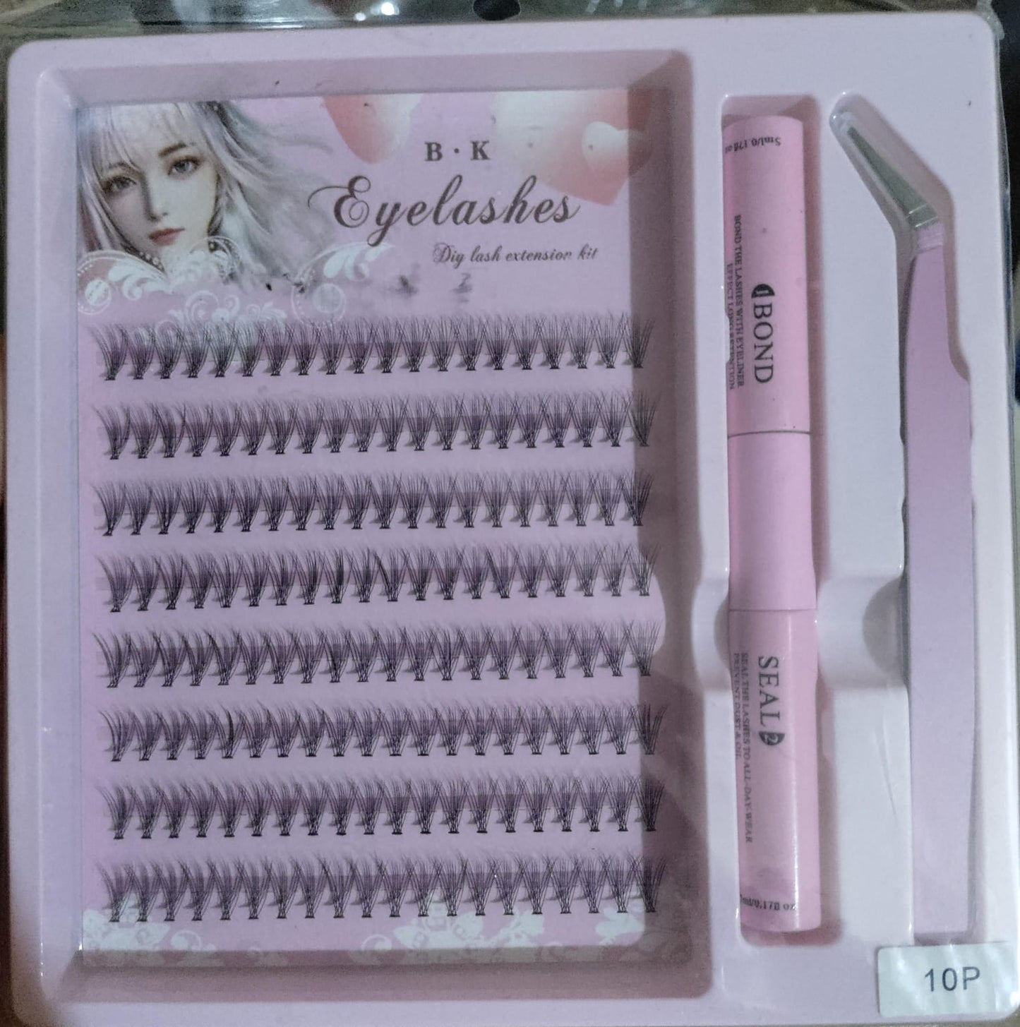 Professional eyelash extension kit price Pakistan original packaging glue tweezers lash fans – BeautiVox