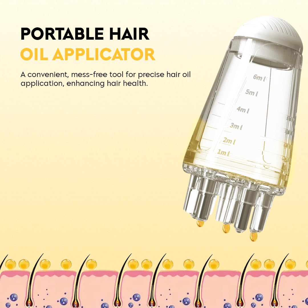 Before after hair oil applicator bottle results – healthy scalp hair growth – BeautiVox Pakistan