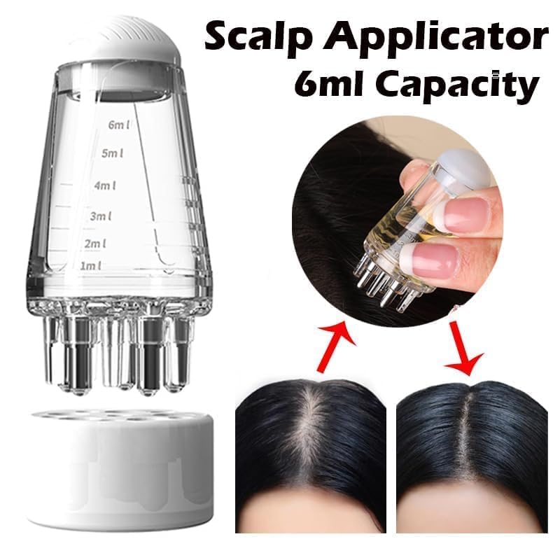 Before after hair oil applicator bottle results – healthy scalp hair growth – BeautiVox Pakistan