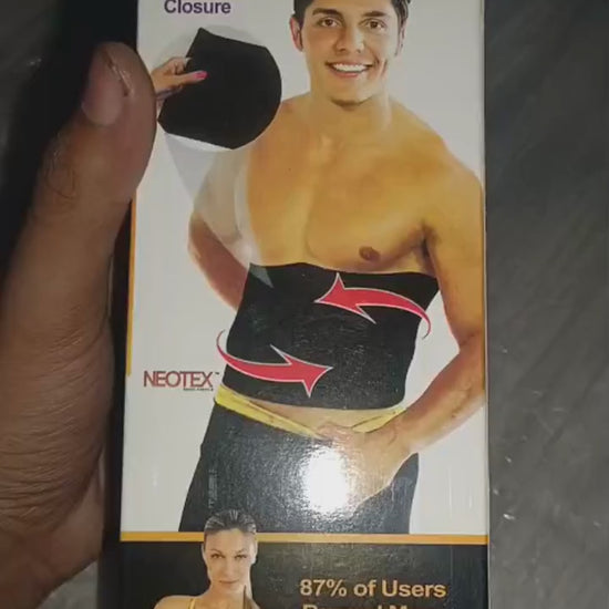 Slim Belt Price in Pakistan – Adjustable Velcro Strap Close-Up – BeautiVox Pakistan
