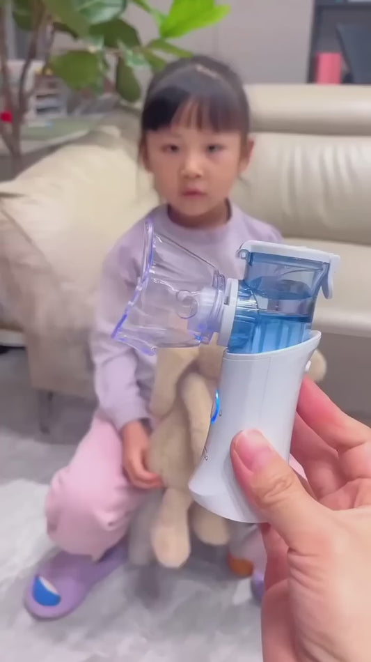 Portable nebulizer price in Pakistan – USB rechargeable mesh nebulizer machine – BeautiVox Pakistan