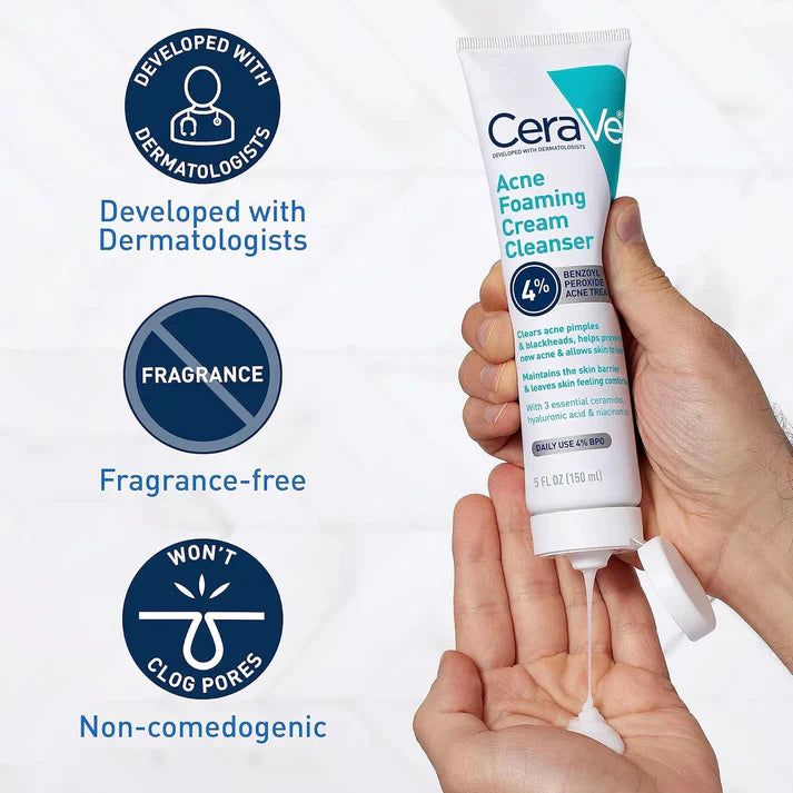 CeraVe skincare combo kit original 4-product packaging sunscreen cleanser night cream retinol – BeautiVox Pakistan